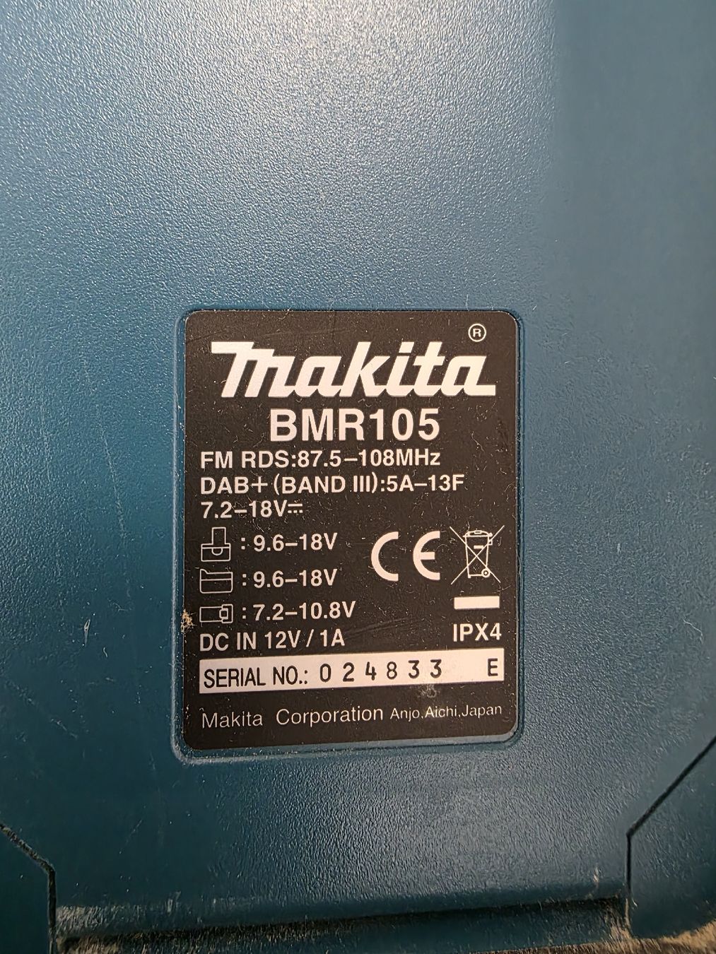 Makita Radio: Makita BMR 105 Baustellenradio – Usato da Frauenfeld venduto da sigre01 2