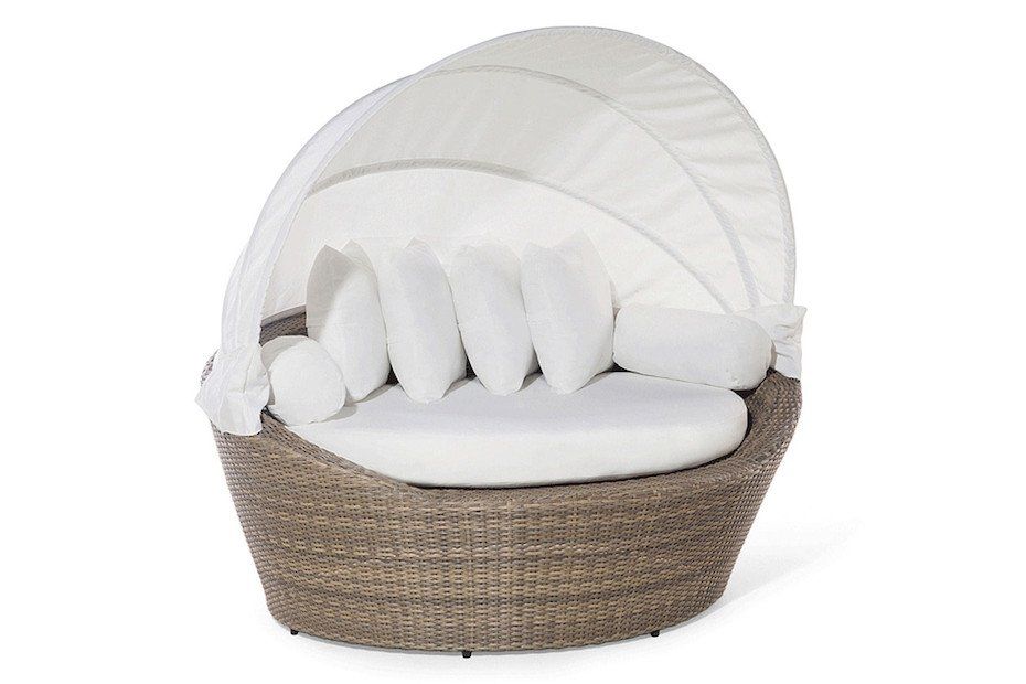 Sedie a sdraio: Sonneninsel Sylt Rattan Creme – Usato da Villigen venduto da Hwink 3