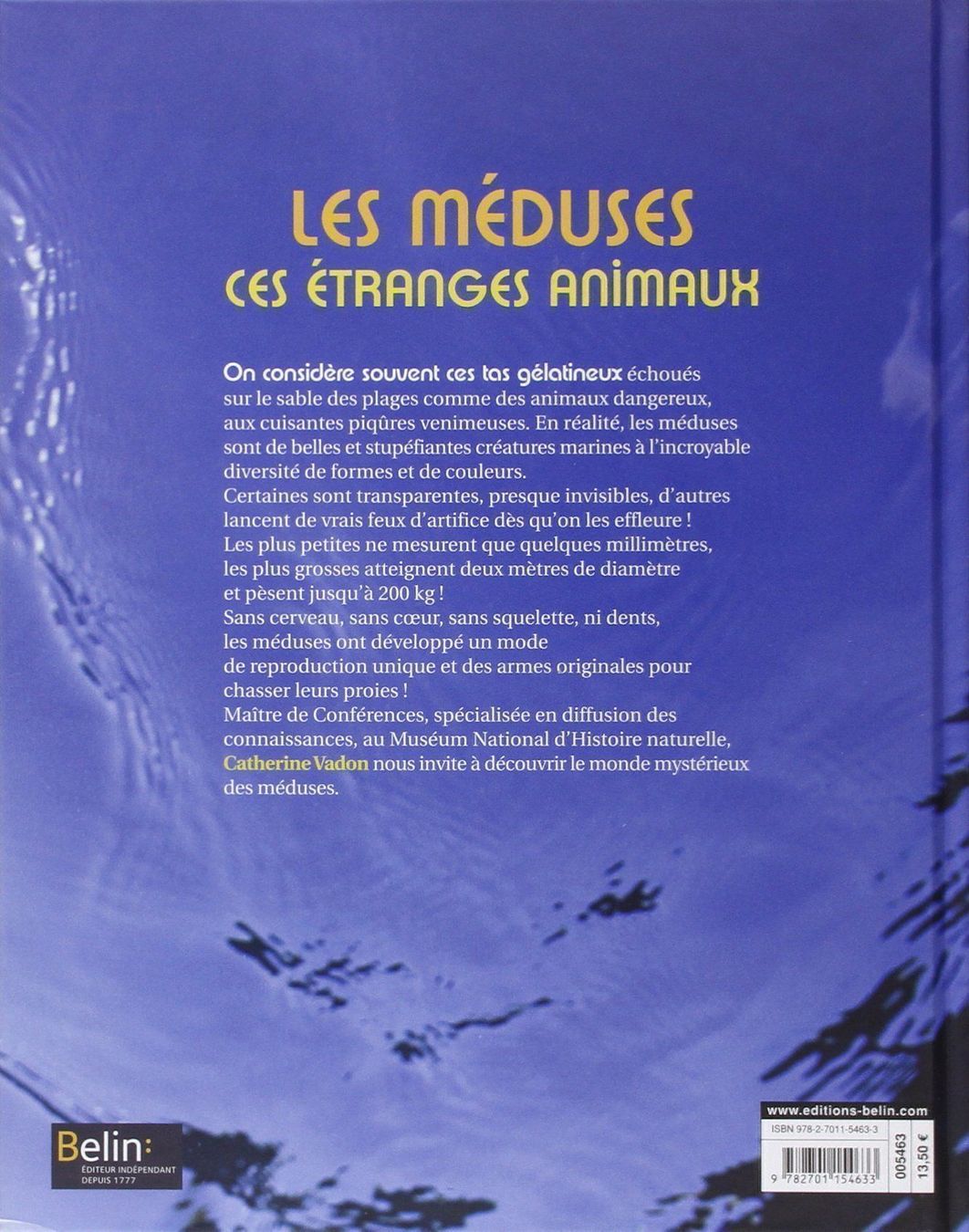 Livres: Les méduses, ces étranges animaux – D'occasion à Neuchâtel par Dualseele 5
