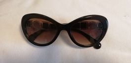 Chanel Sonnenbrille Cat-Eye - Brown mit Perlen