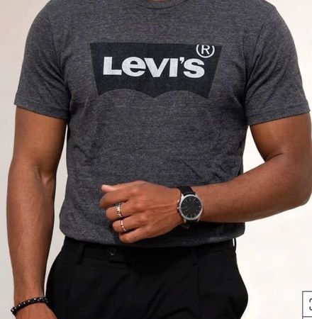 Levi's T-Shirt, Gr. L, Grau - Top Zustand für den Sommer!