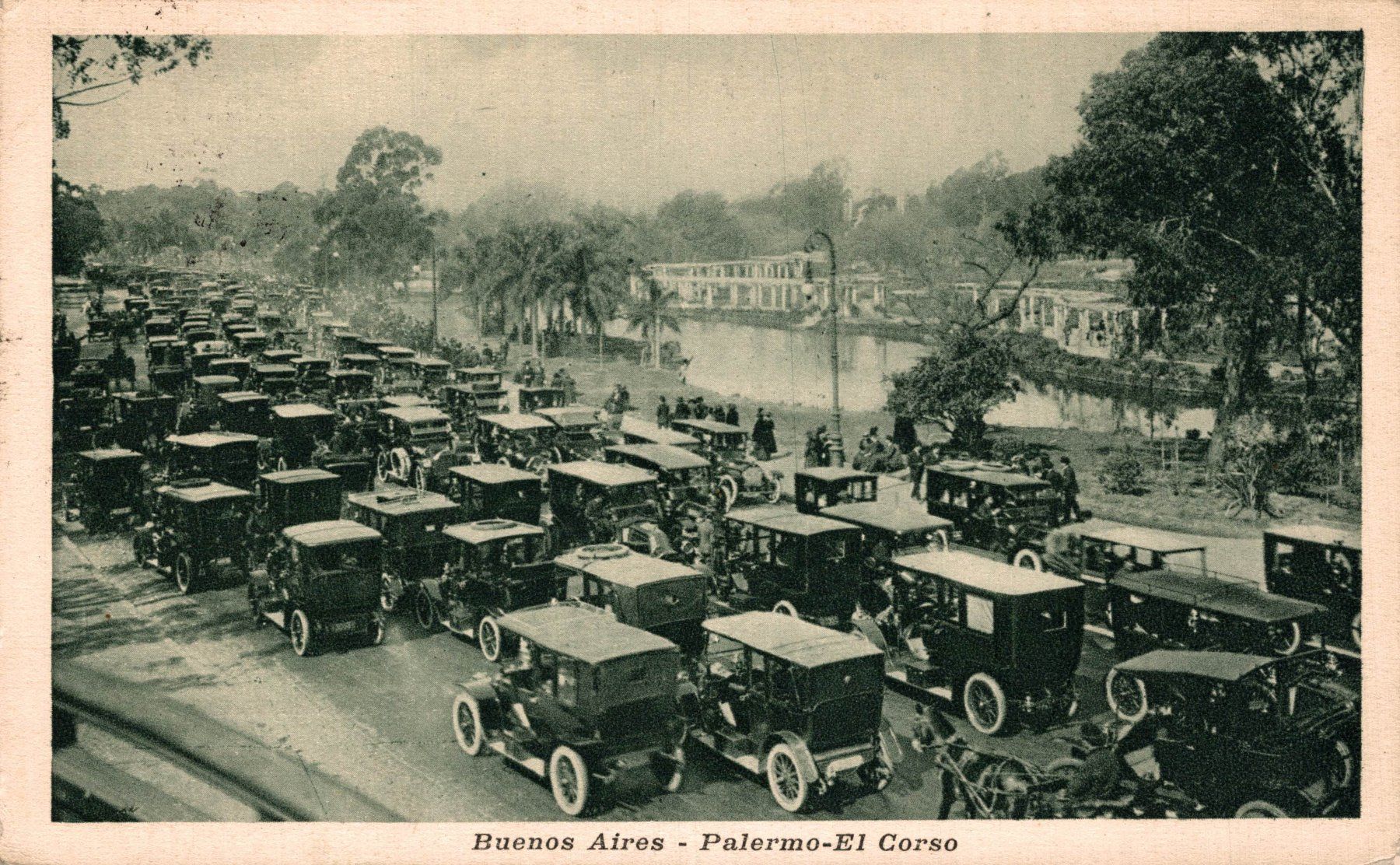 Cartoline postali: Buenos Aires - Palermo - El Corso – Usato da Bronschhofen venduto da Astore
