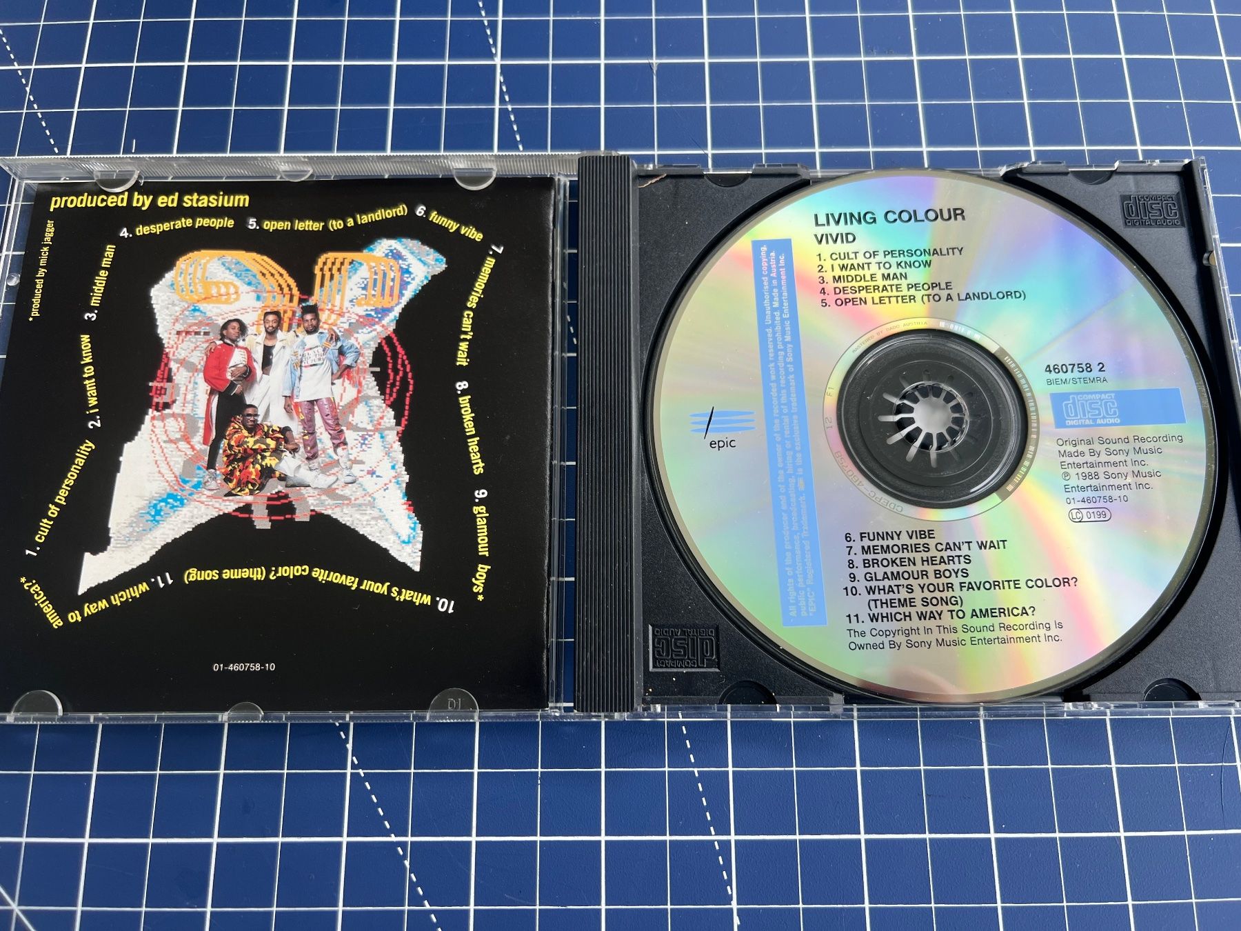 CDs: Living Colour – Vivid – Gebraucht aus st.gallen von sophiephie 1