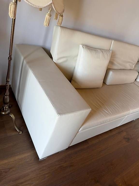 Sofas: Modernes cremeweisses Ecksofa – Gebraucht aus Rongellen von oeh_2h6h 1
