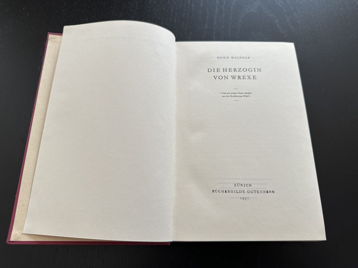 Livres: Die Herzogin von Wrexe – D'occasion à Erstfeld par Mario_boe0 1