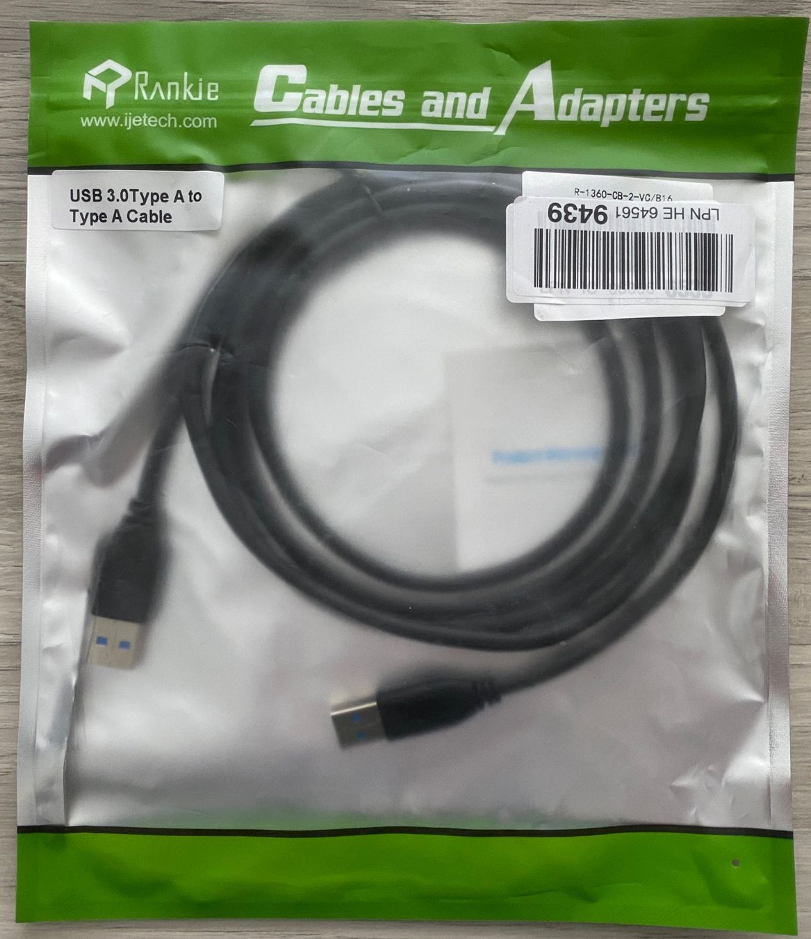 Cavi: Rankie USB 3.0 Kabel Typ A, NEU! – Nuovo e nell'imballaggio originale da Zürich venduto da Kloeschen78