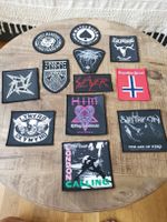 12 Rock-/Metal-Patches