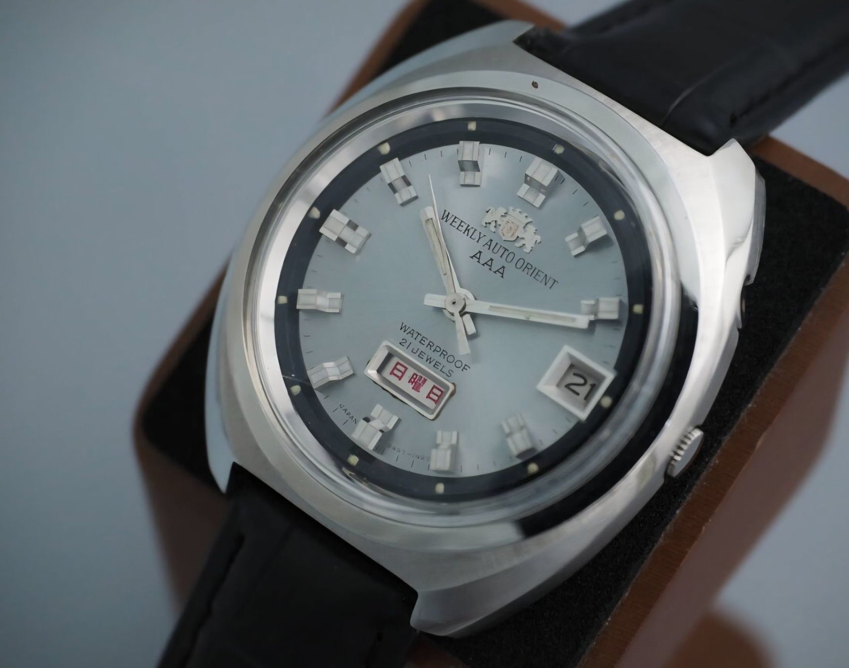 Orient Orologi: Orient Weekly Auto AAA Swimmer Vintage revidiert – Usato da Spiez venduto da mar_byv2