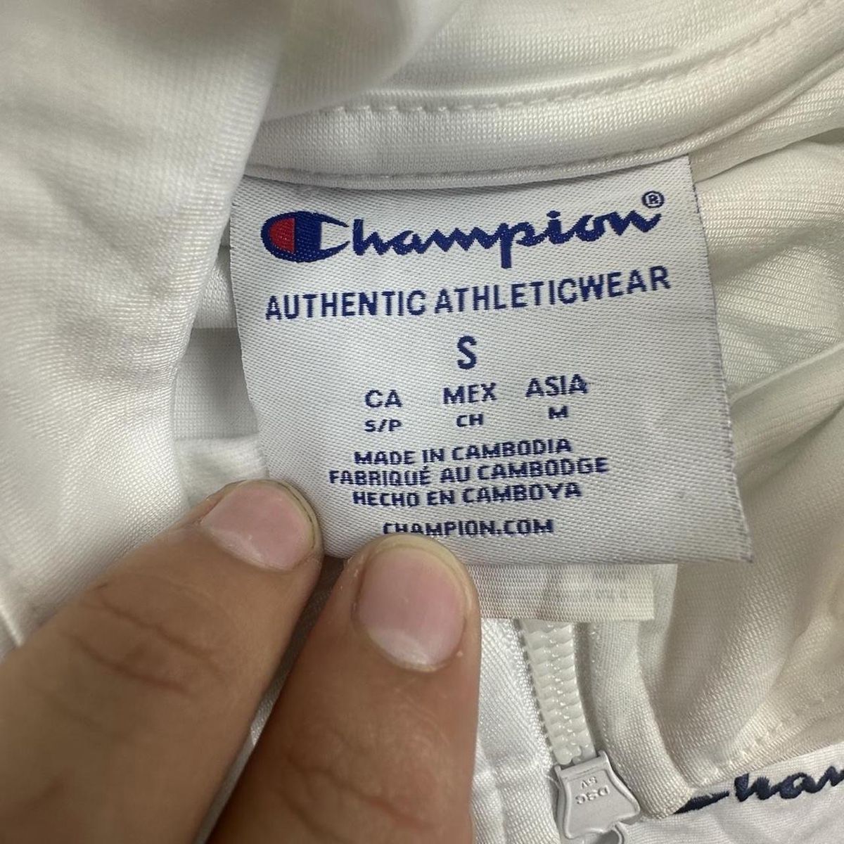 Champion Vestes: Champion white jacket – D'occasion à Erlinsbach SO par TogaResell 3