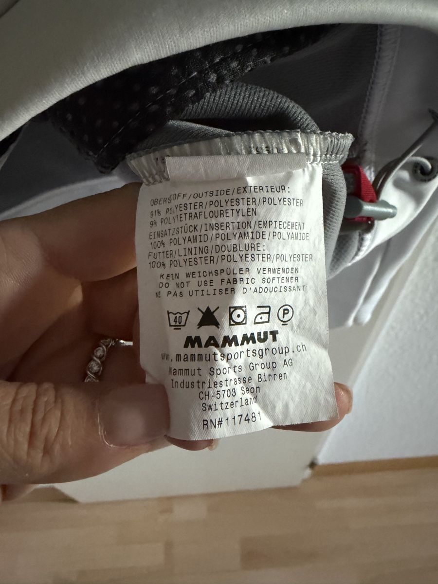 Mammut Jacken: Mammut Softshell Jacke Windstopper weiss – Gebraucht aus Muttenz von stoeberi01 3