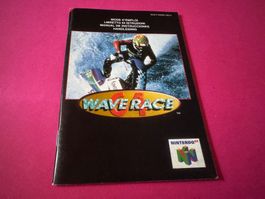 ANLEITUNG FÜR WAVE RACE NINTENDO 64