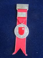 Medaille Auszeichnung mit emailliertem K'wappen Schwyz SZ