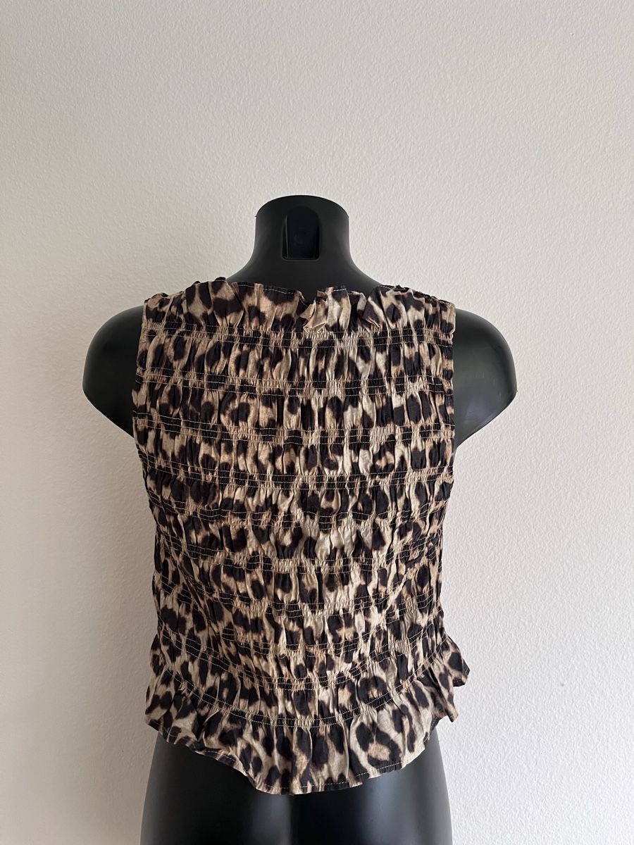 H&M Tops: Damen Top Leo-Muster Gr S – D'occasion à Baden par Didi_sunshine 1