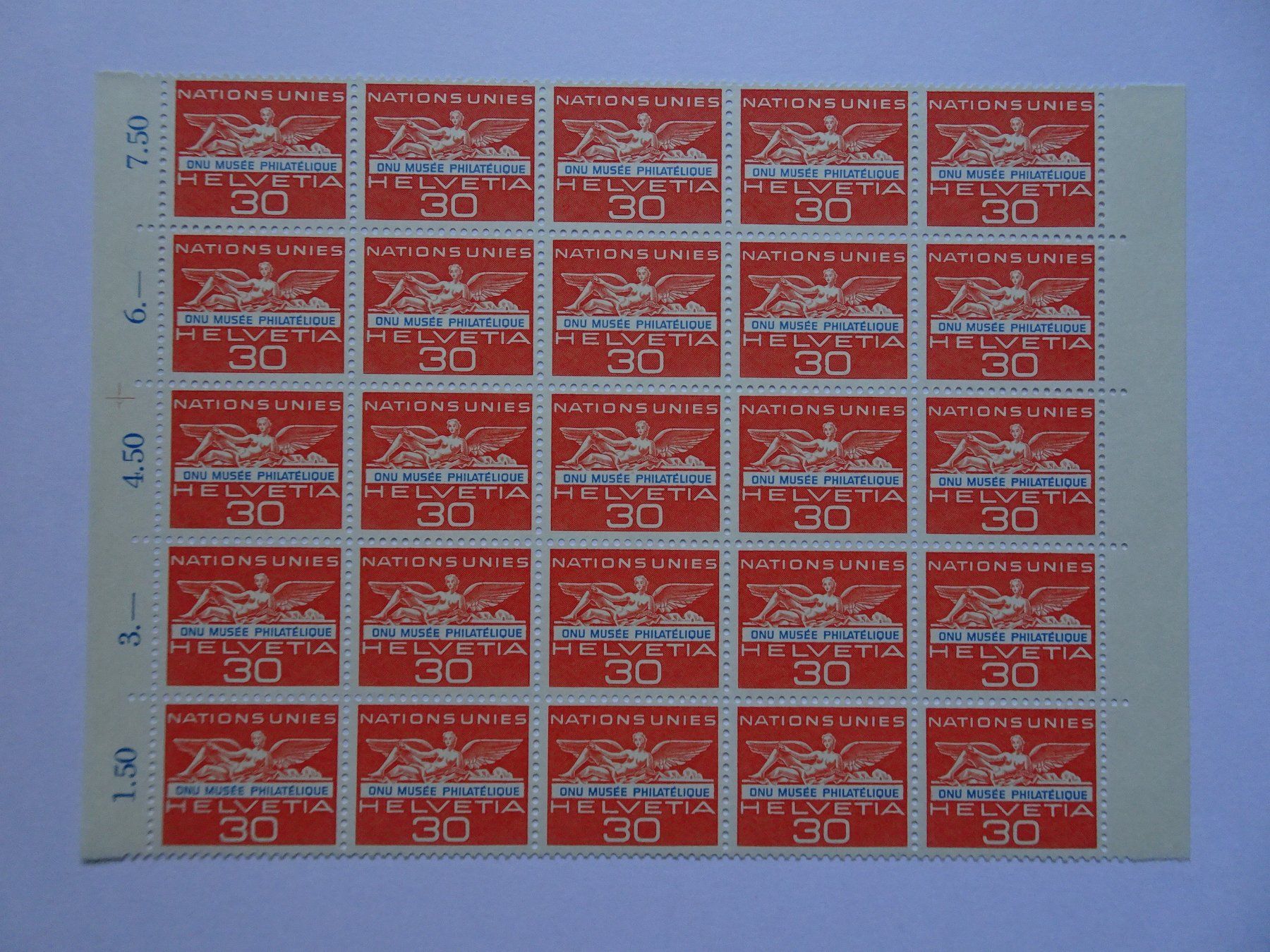 Tous les timbres: ONU 1962** – Neuf (Voir description) à Aadorf par Chnorli-Furz