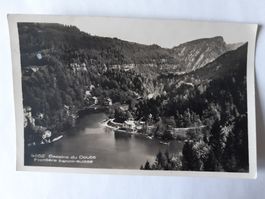 Postkarte Bassins du Doubs Schweiz, 1930