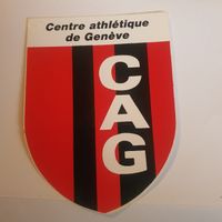 Autocollant CAG Genève - Vintage 8x12cm