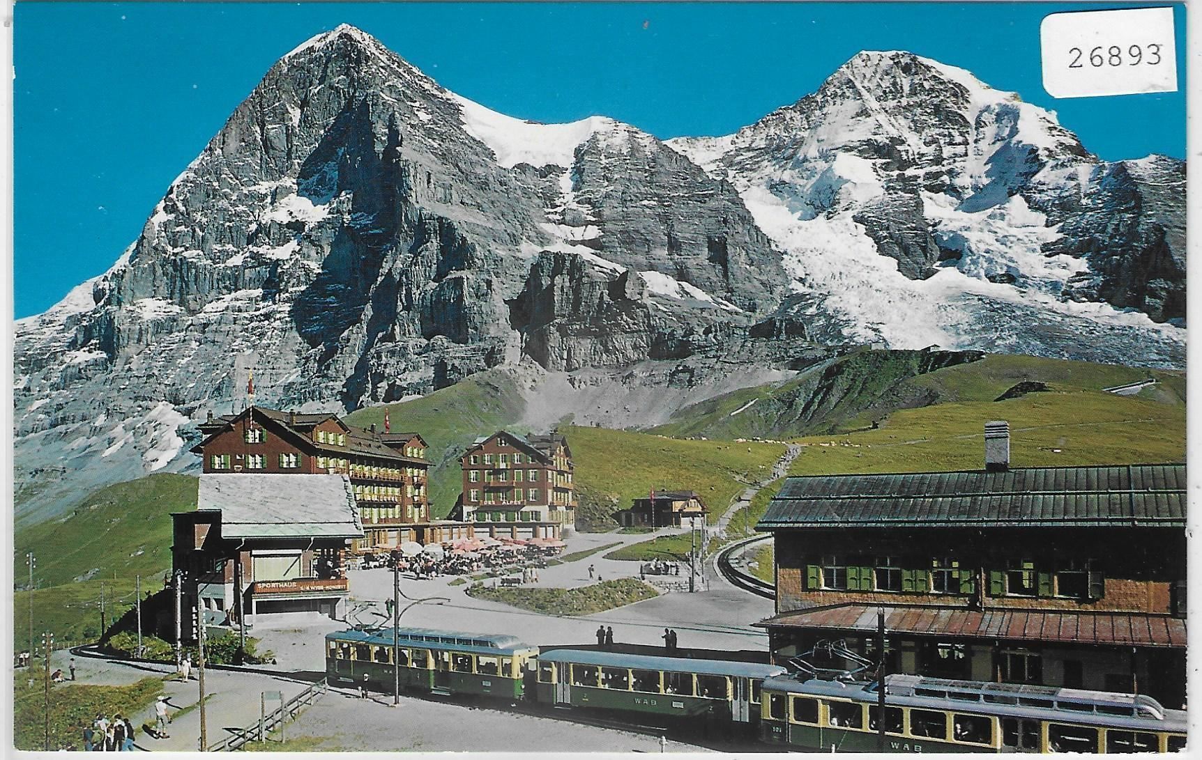 Cartoline postali: Wengernalp-Bahn WAB Kleine Scheidegg – Usato da Ettingen venduto da Kartenplanet