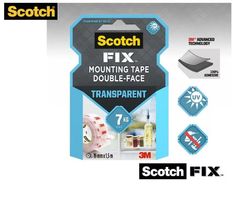 Werkstatt / Scotch-Fix / Transpar. Montageband 19 mm x 1,5 m