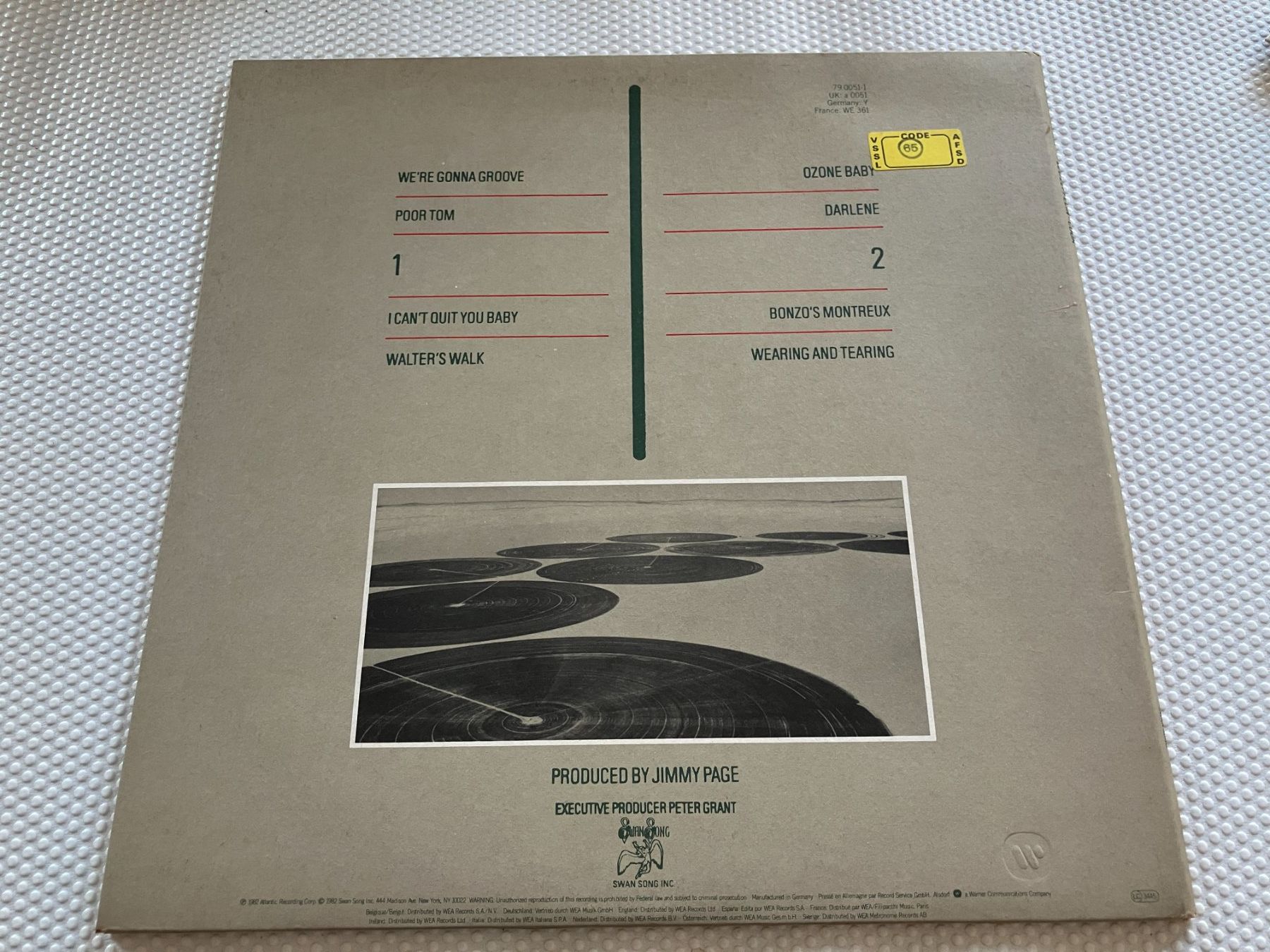 Dischi in vinile: Led Zeppelin – Usato da Aarwangen venduto da Jukebox3 1