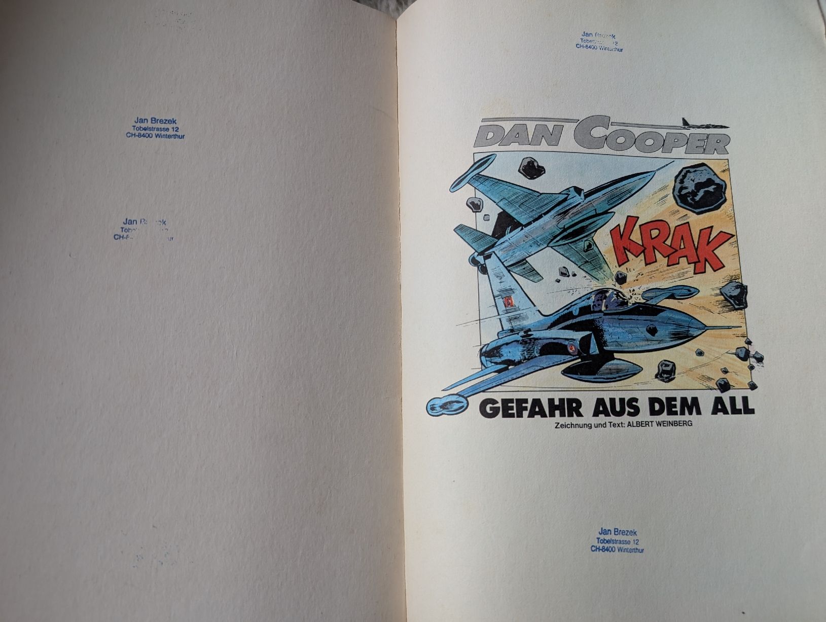 Fumetti: Dan Cooper Nr. 8, 1980 – Usato da Winterthur venduto da voan 3