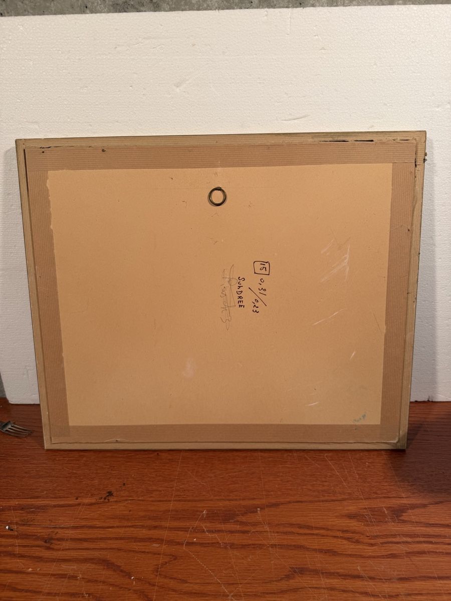 Gemälde: Framed  Pastel Portrait Art: signed – Gebraucht aus Lausanne von artnouveau04 5