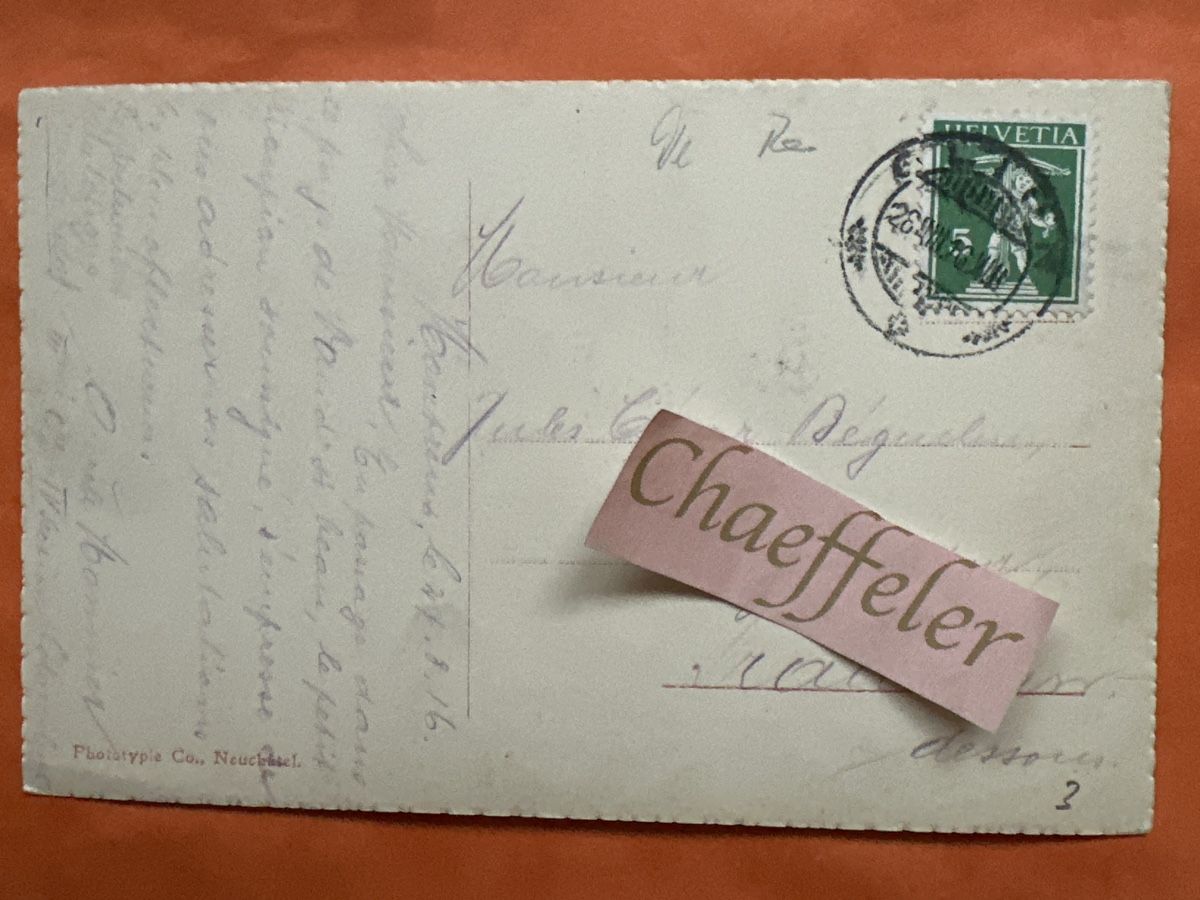 Cartes postales: 1916 6747 Clarens. – D'occasion à Zürich par Chaeffeler 1