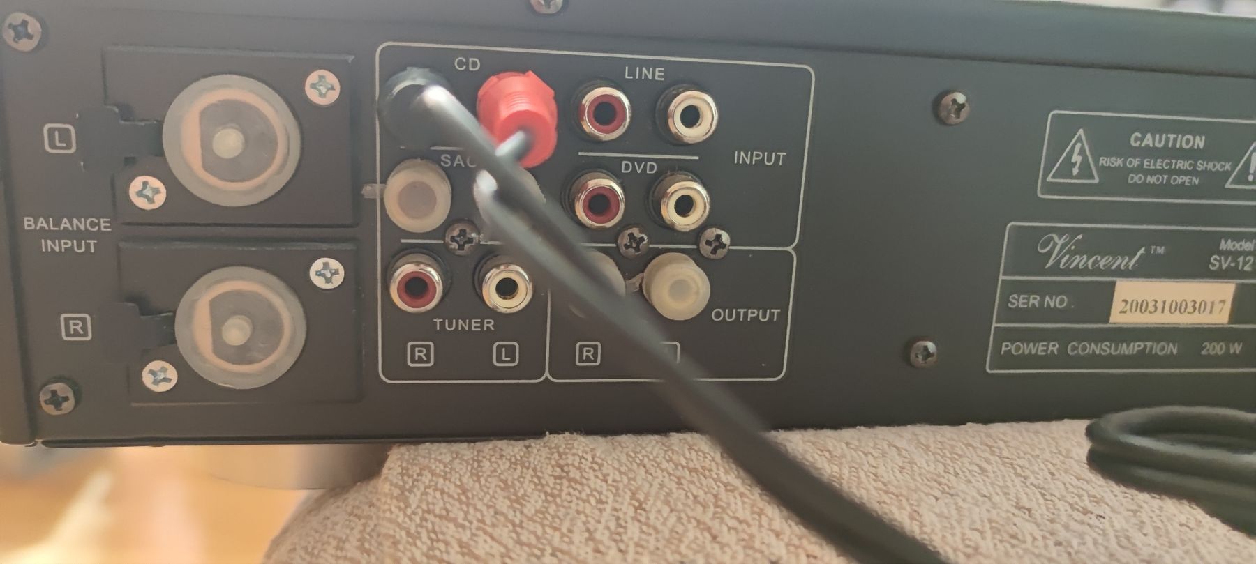 Vincent Amplificatori: Vincent sv 121 – Usato da Meggen venduto da Malecifent 9