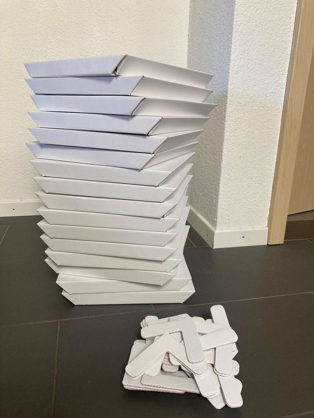 Étagères: Regal Würfel Element aus Pappe weiss – D'occasion à Hettiswil par libaso 1