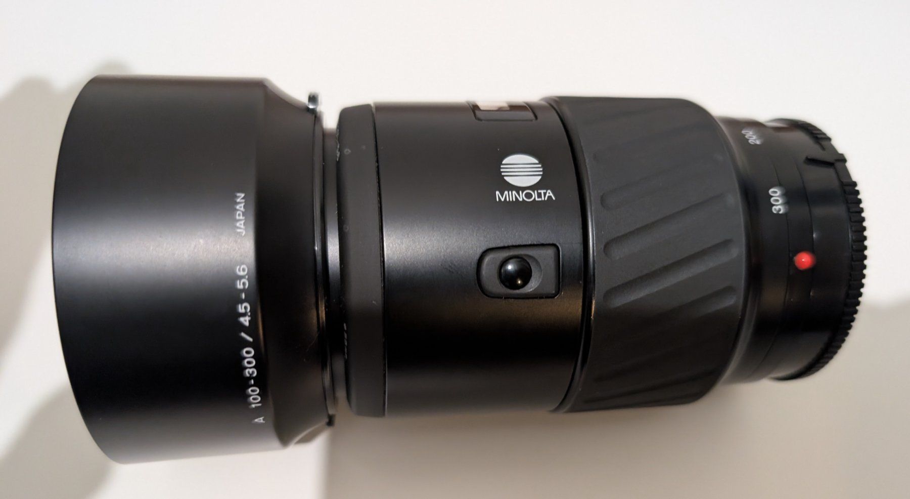 Minolta Obiettivi: Minolta AF 100-300mm Zoomobjektiv – Usato da Pfaffhausen venduto da angliker 1