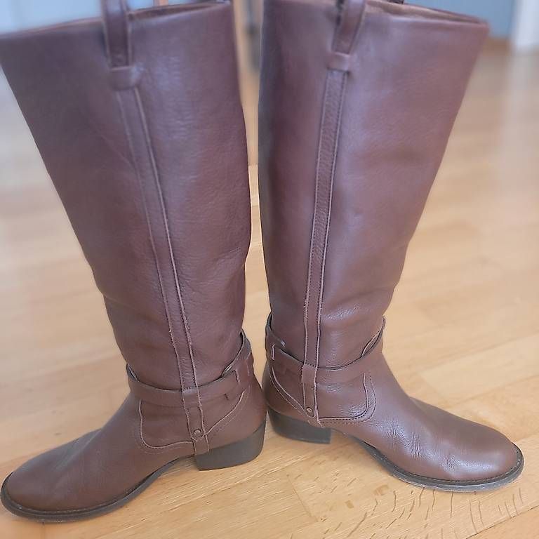 Massimo Dutti Scarpe da donna: Massimo Dutti Leder Stiefel 38 – Usato da Arbon venduto da vardeu9320 3