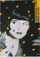 LOUISE BROOKS CINEMATHEQUE LAUSANNE 1981 Affiche originale