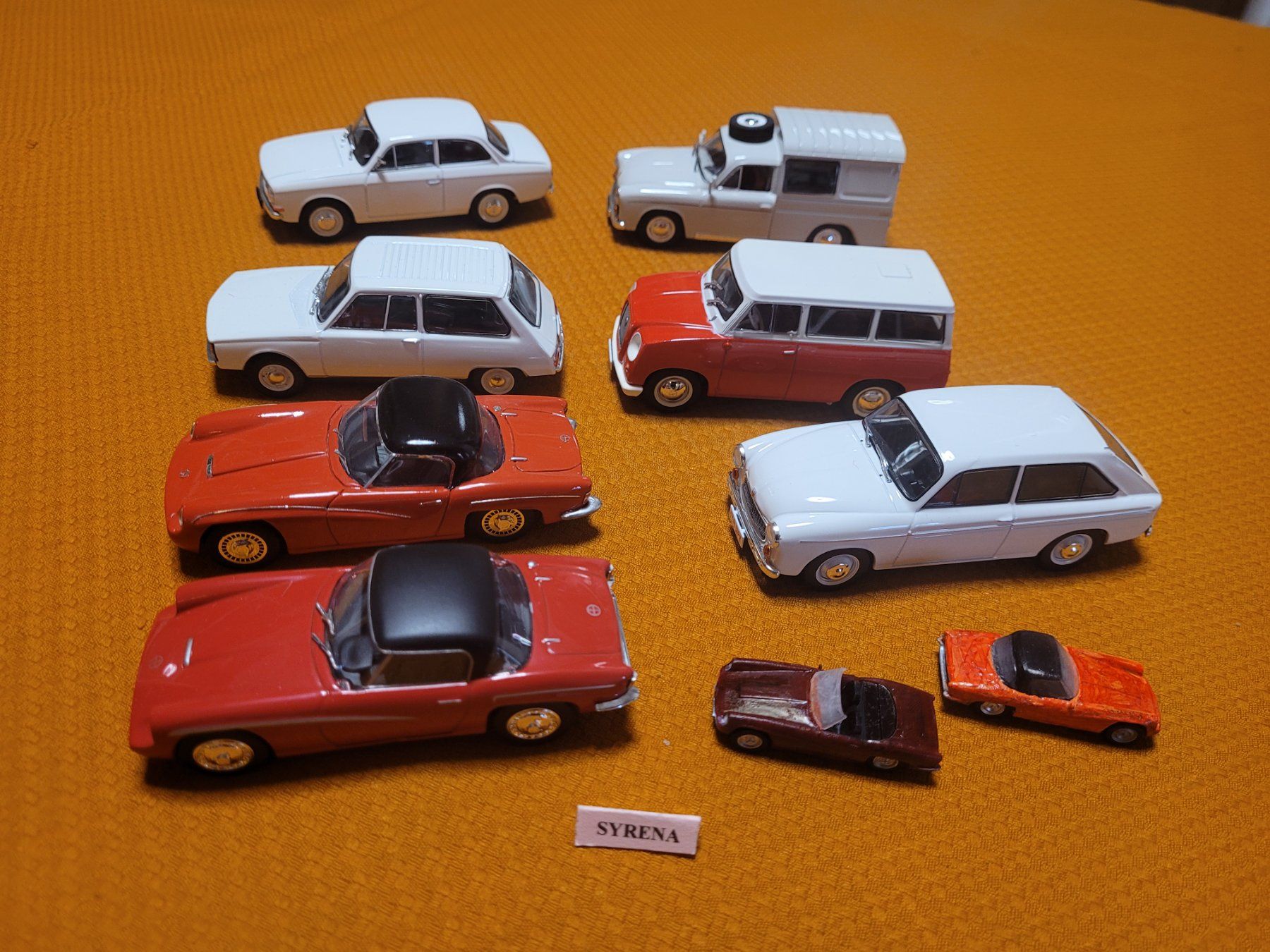Modellini d'auto: FSO Syrena Sport kit Modelen.PL 1:87 H0 – Nuovo e nell'imballaggio originale da Domdidier venduto da Bimbo57 4