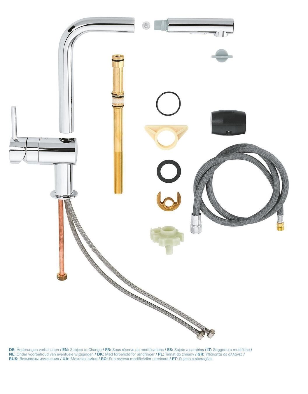Rubinetteria: Grohe Minta Küchenarmatur 30274000 – Nuovo e nell'imballaggio originale da Bottighofen venduto da zaap 2