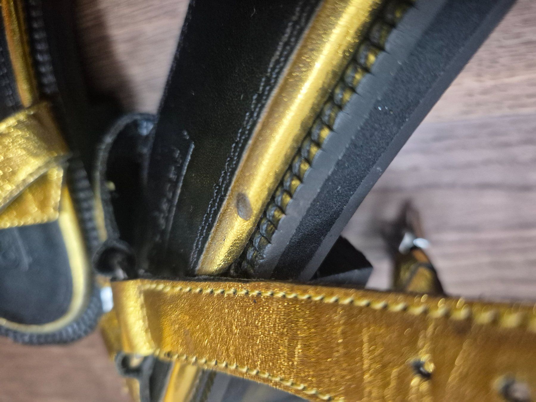 Asos Scarpe da donna: ASOS Sandals, Gold, size 38.5 – Usato da Zürich venduto da monadiederich 5
