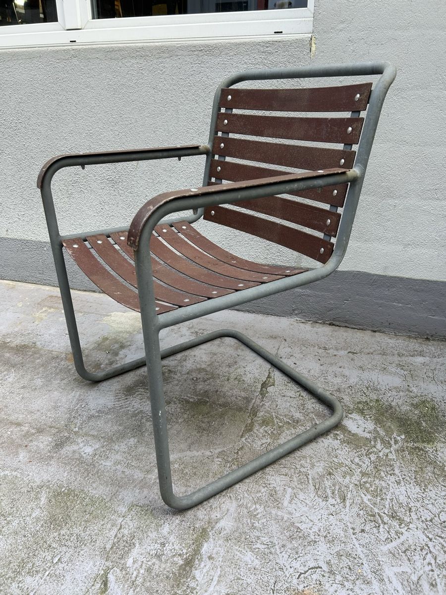 Sedie: 6 Gartensessel Freischwinger – Usato da Basel venduto da MoebelSackmann 4