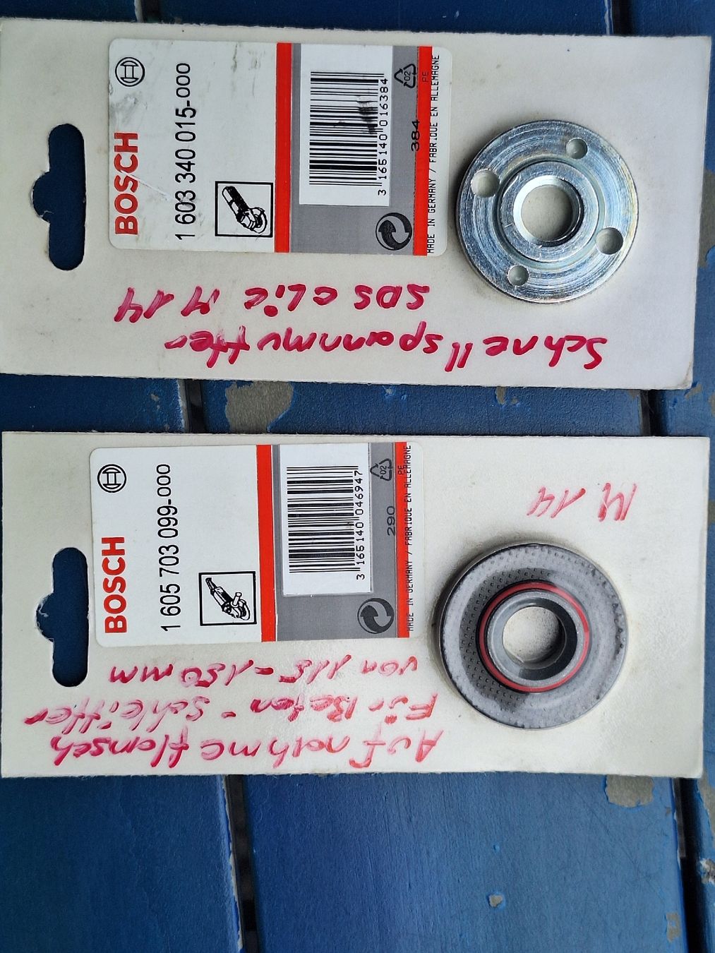 Bosch Alle Werkzeuge: Schnellspanmutter M14 – Neu und originalverpackt aus Tann von Katerdik