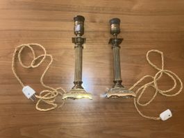 Tischlampen, Nachttischlampen, Lampen, Textilkabel