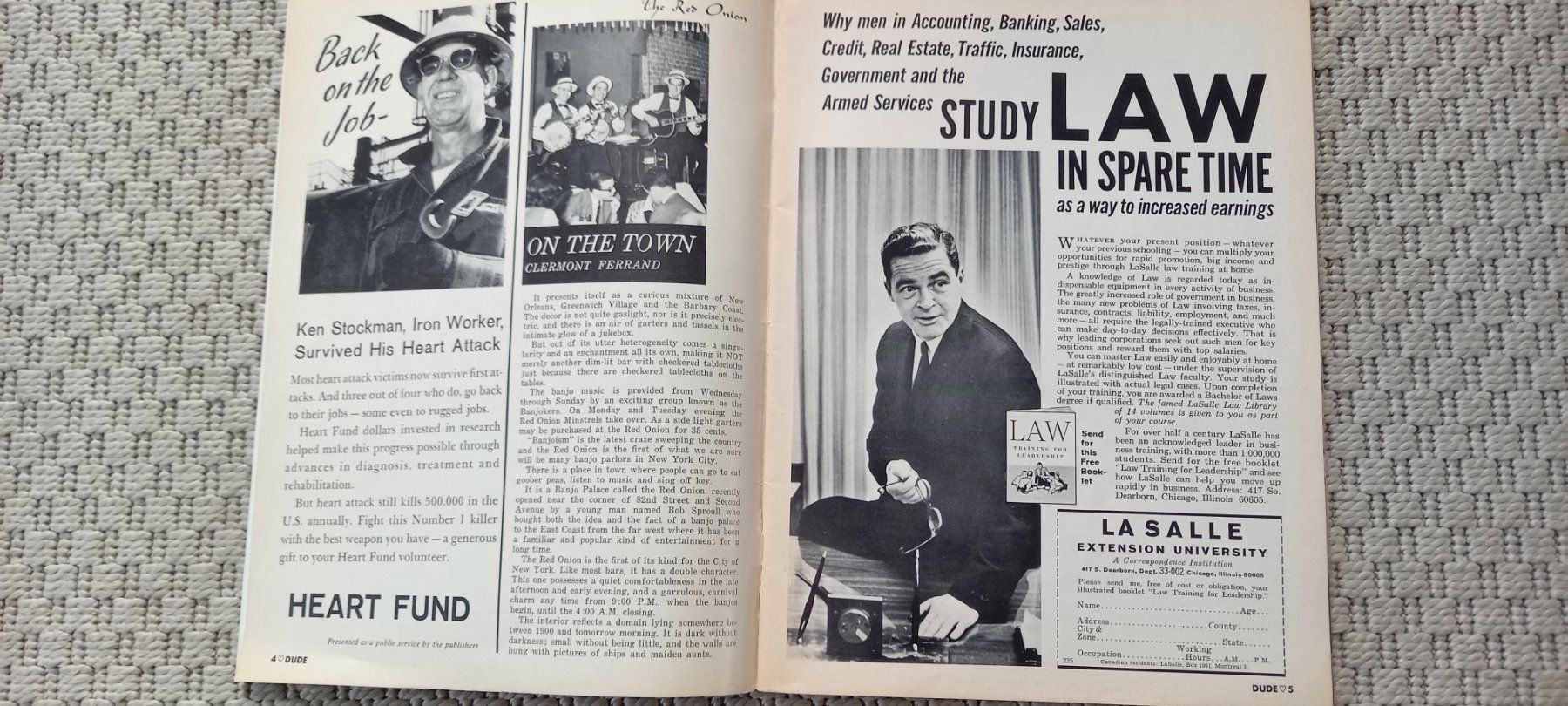 Riviste & Magazine: DUDE männermagazin 1965 – Usato da Höri venduto da bsc_68fw 4
