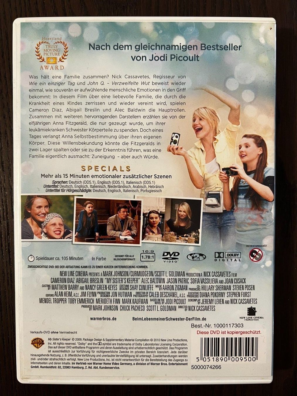Tutti i DVDs: Beim Leben meiner Schwester – Usato da Zürich venduto da FilmFreunde 1