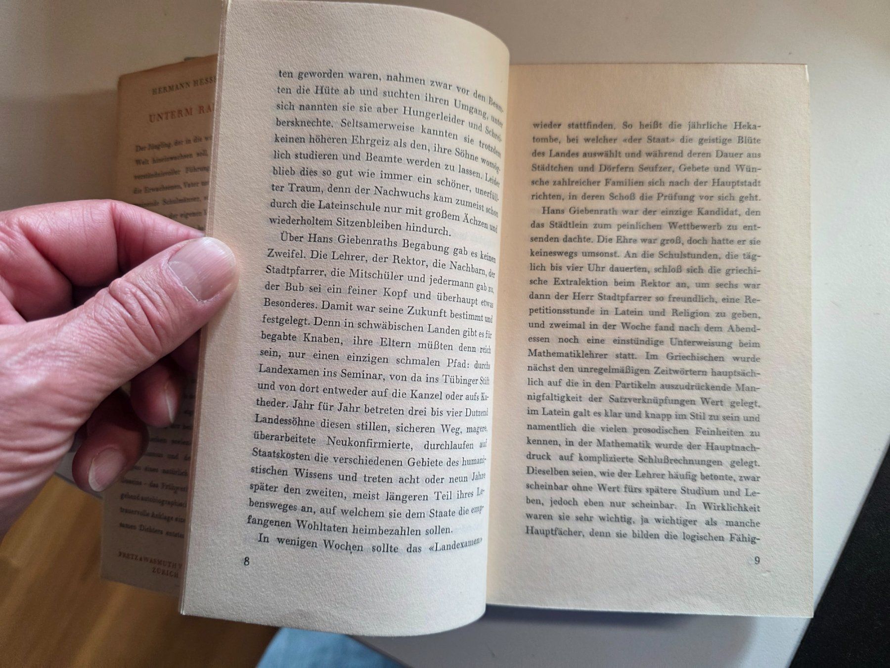 Libri: Hermann Hesse - Unterm Rad - Roman 1951 – Usato da Walterswil BE venduto da Lonitti 2