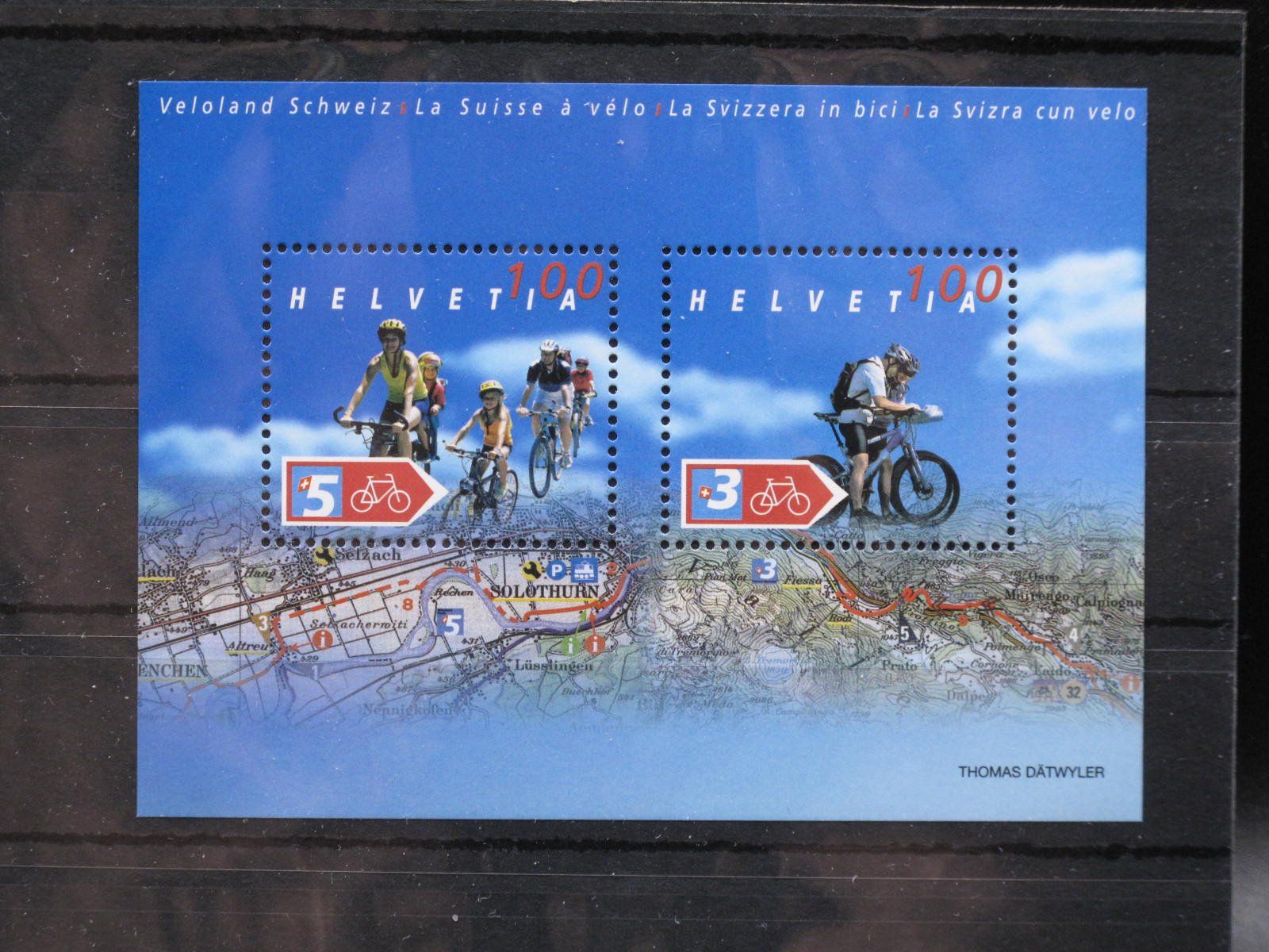 Tous les timbres: CH 2004 Veloland BL ** – D'occasion à Wil SG par fva01