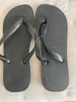 Schwarze Havaianas Zehentrenner, Grösse 41-42, Top Zustand