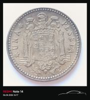 SPANIEN - 1 PESETA 1953*62 - FRANCO - GEBRAUCHT IM TUETCHEN