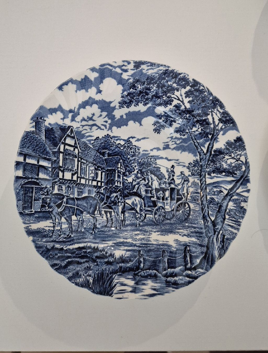 Set di piatti: Myott Royal Mail Plate Set Blue White England – Usato da Mellingen venduto da tat_b8mh 9