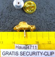 OLDTIMER AUTO PIN 3D GOLDIG MIT SECURITY-CLIP FIAT? TOPOLINO