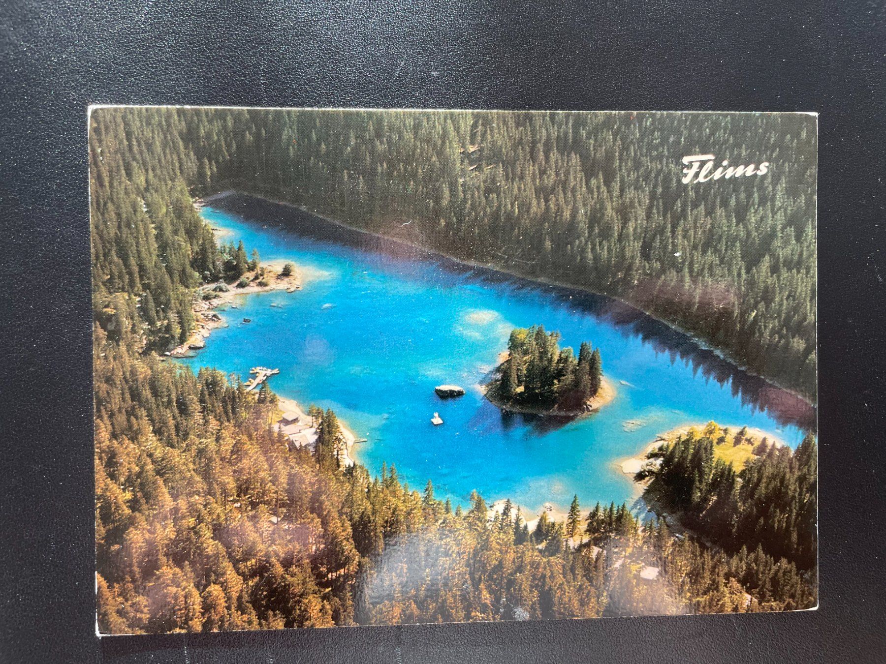 Cartoline postali: AK GR Flims, Caumasee – Usato da Thal venduto da Danny82