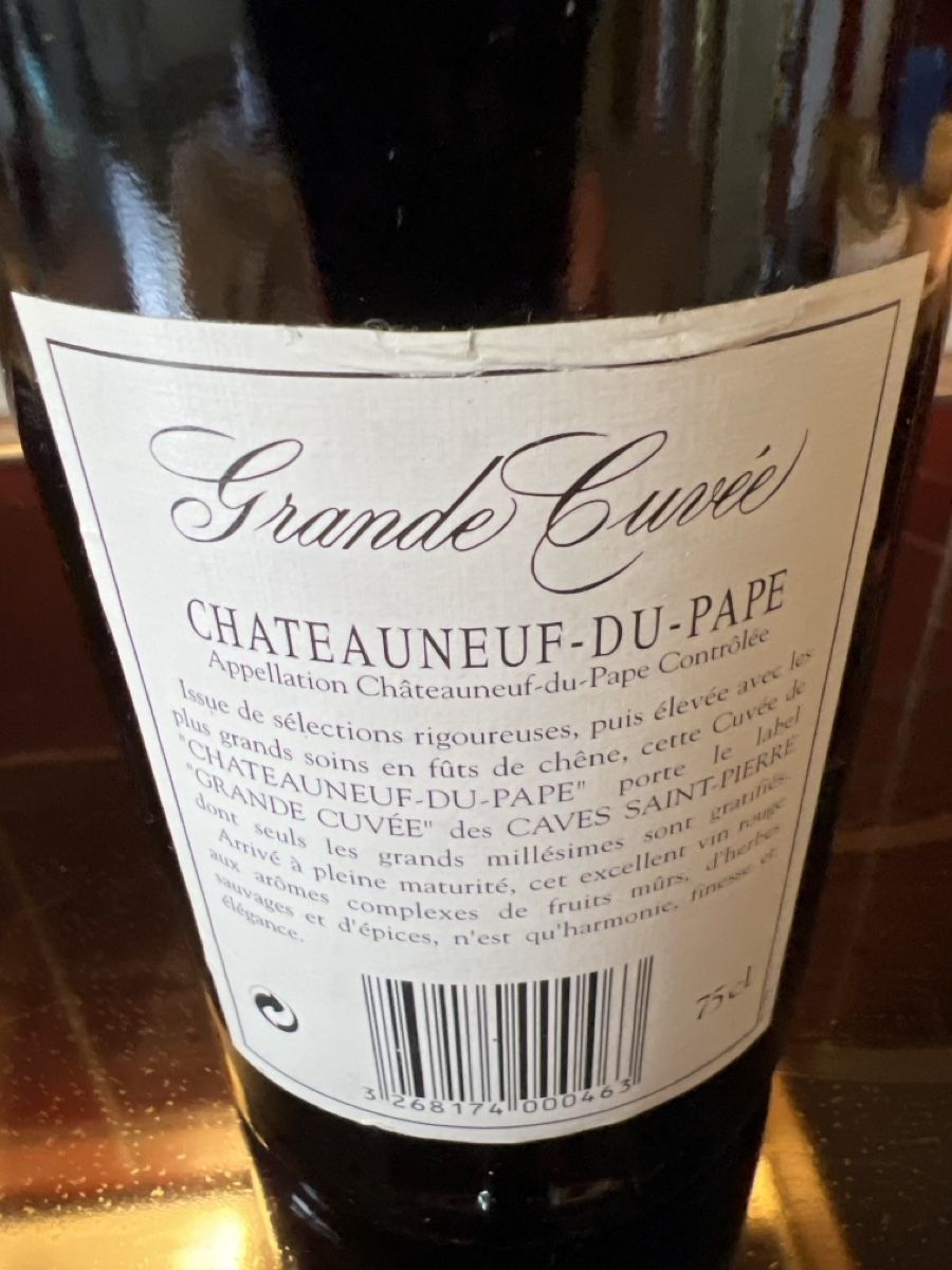 Vino: Grand Cuvée, Chateauneuf du Pape 2002 – Nuovo e nell'imballaggio originale da Ermensee venduto da RundeMarunde 2