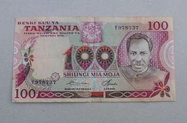 Tanzania ++ 100 Shilingi Mia Moja