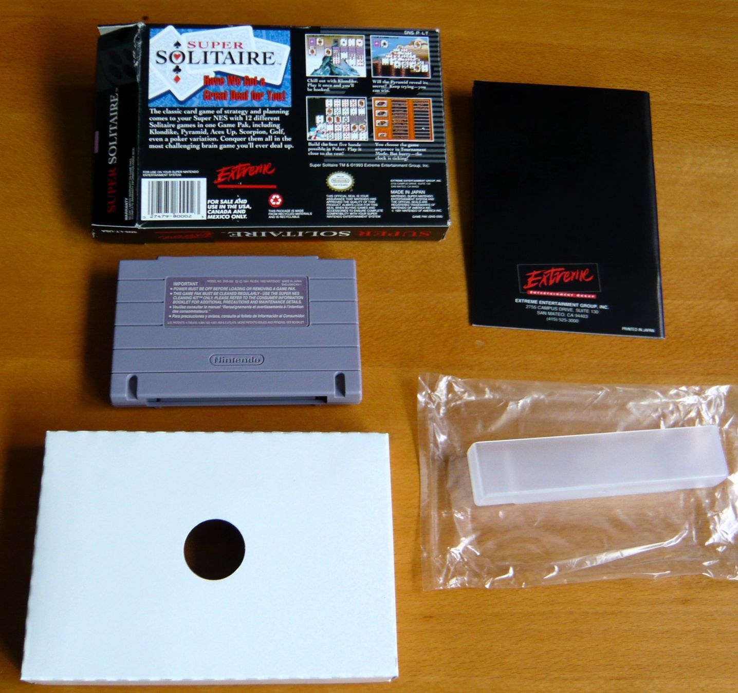 Nintendo Spiele: SNES: Super solitaire – Gebraucht aus Onex von Jaguar1986 2