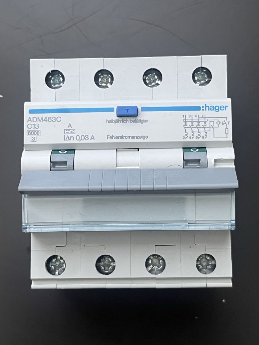 Hager Schalter: FI/LS ADM463C C13/ 0,03A neu – Neu (gemäss Beschreibung) aus Winterthur von TooGoodToGo